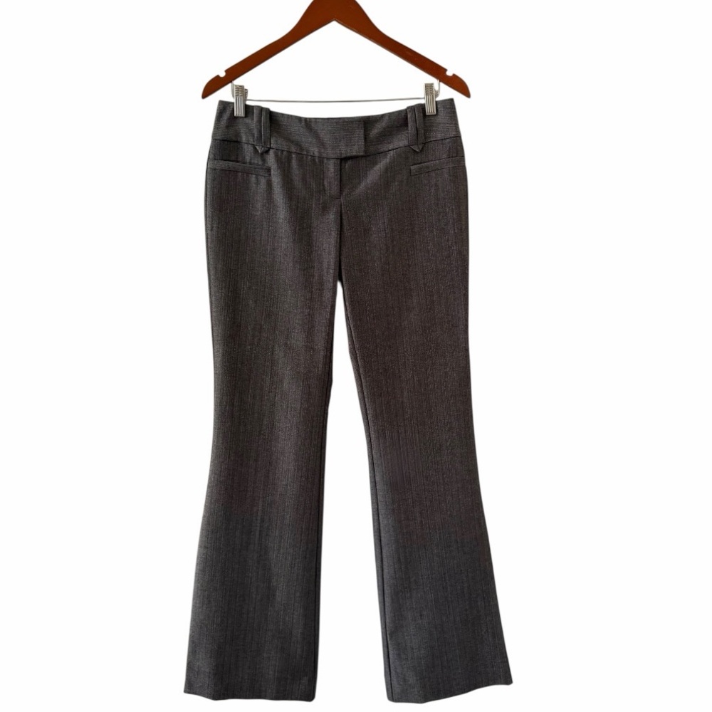 The Limited Charcoal Grey Drew Fit Flare Pants Size 4L